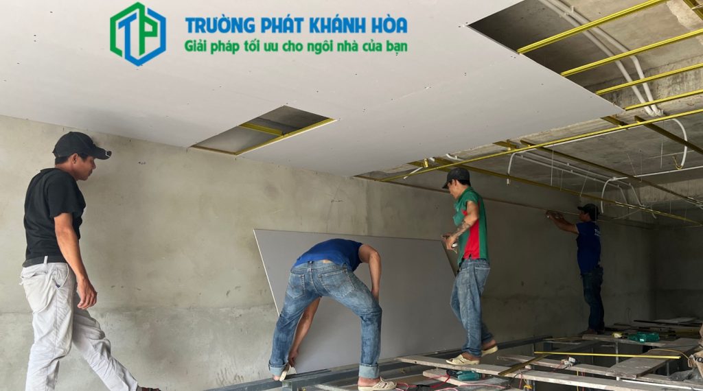 Báo giá thi công trần thạch cao tại Nha Trang
