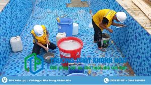 Thi công chống thấm chuyên nghiệp tại Nha Trang