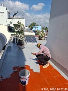 Báo giá chống thấm sân thượng tại Nha Trang