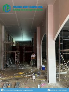 Thi công vách thạch cao chuyên nghiệp tại Nha Trang