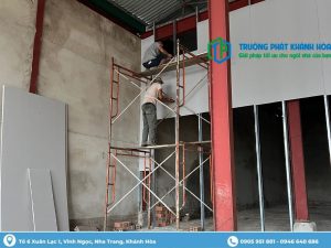 Thi công vách thạch cao chuyên nghiệp tại Nha Trang